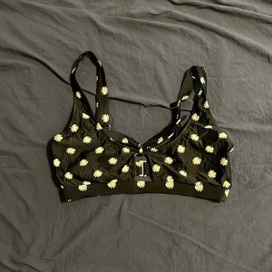 Bikini top floral design